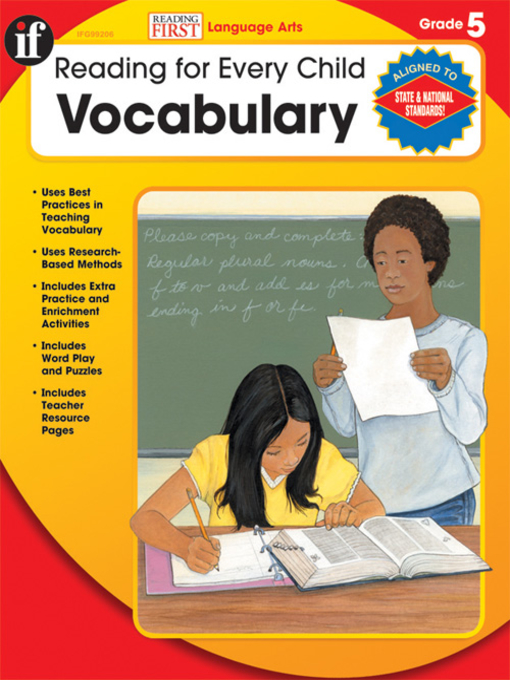 Title details for Vocabulary, Grade 5 by Raymer - Available